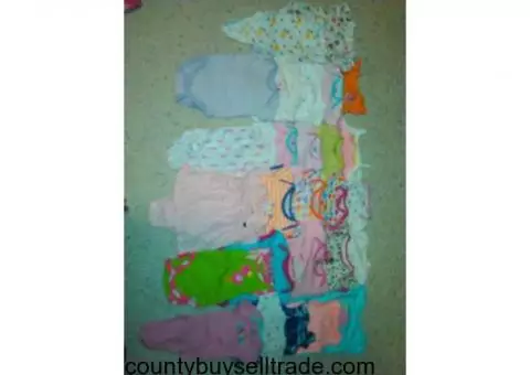 Girl Baby cloths excellent condition warn maybe once or twice some still with tags